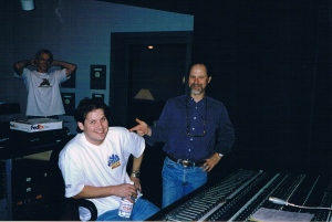 Scott and Eddie Kramer recording Dark Of The Night