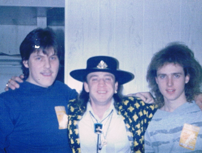 Stevie, Doug & me